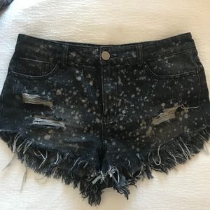 LITZ jean shorts